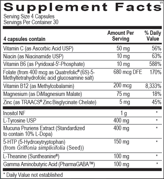 neurot supplement facts