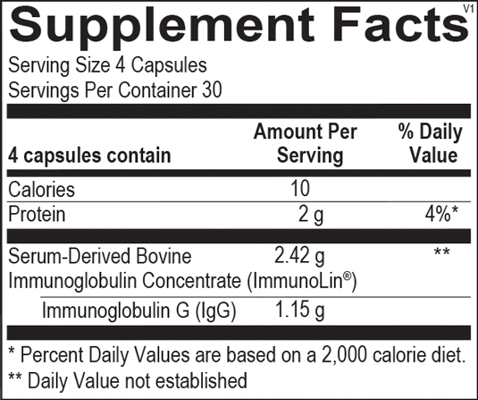 sbi support capsules supplement facts