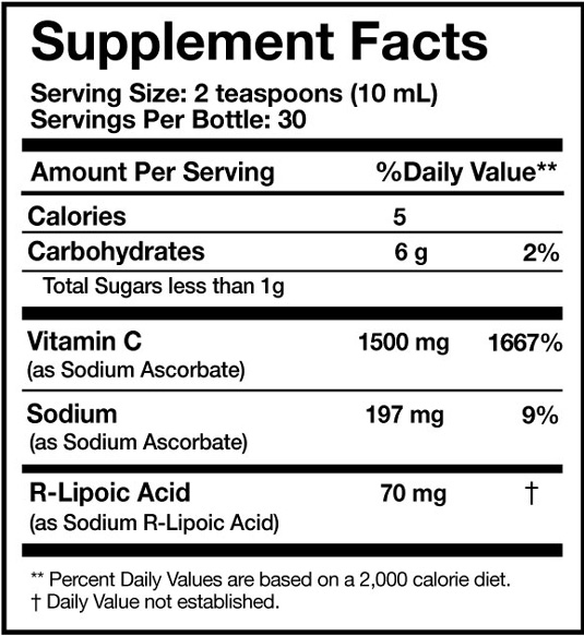 c-rla supplement facts