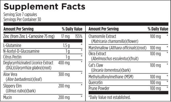 gi complete capsules supplement facts