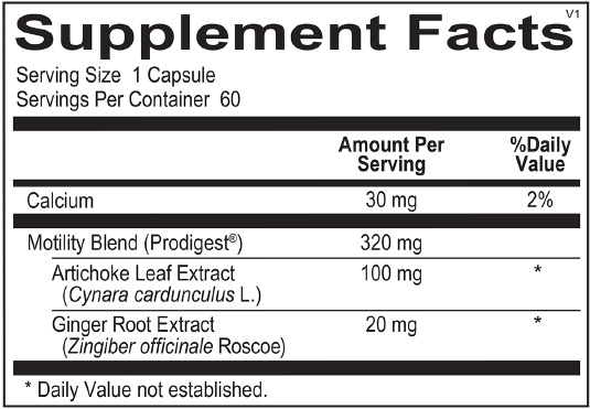 motil complete supplement facts