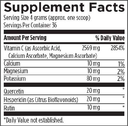 c fizz supplement facts