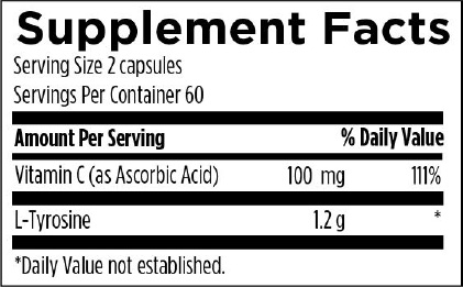 l-tyrosine supplement facts