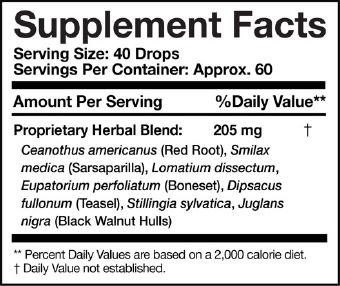 blt supplement facts