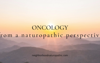 Naturopathic doctor in Edina MN specializing in oncology and cancer support with a naturopathic perspective